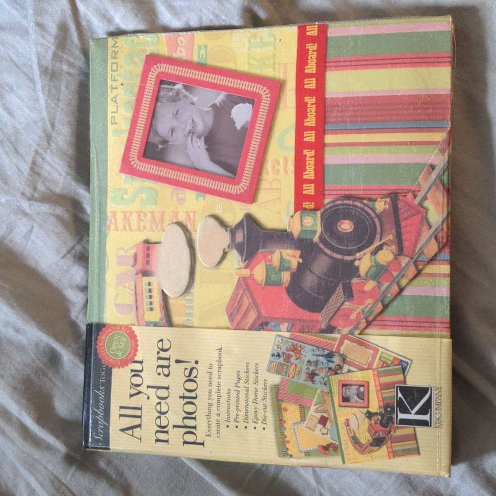 Scrapbooks To Go Complete Scrapbook Kit K&Company New Kids Boys